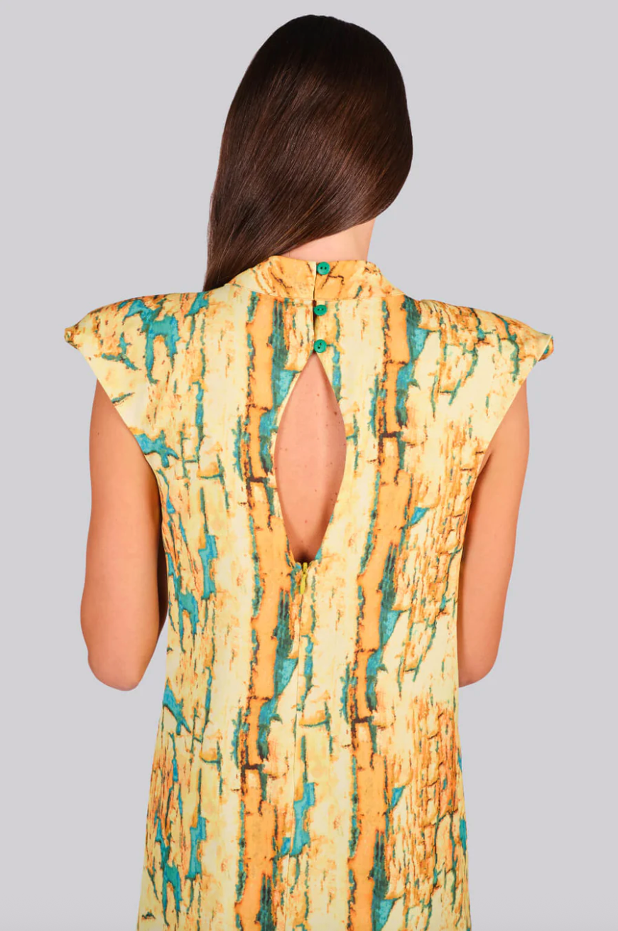 Vestido Abertura Jackfruit